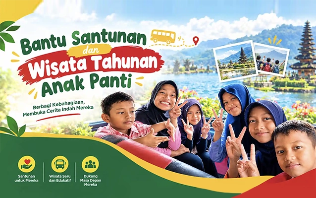 Bantu Santunan dan Wisata Tahunan Anak Panti