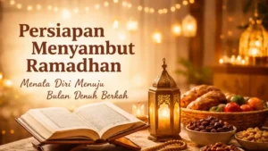 Persiapan menyambut Ramadhan