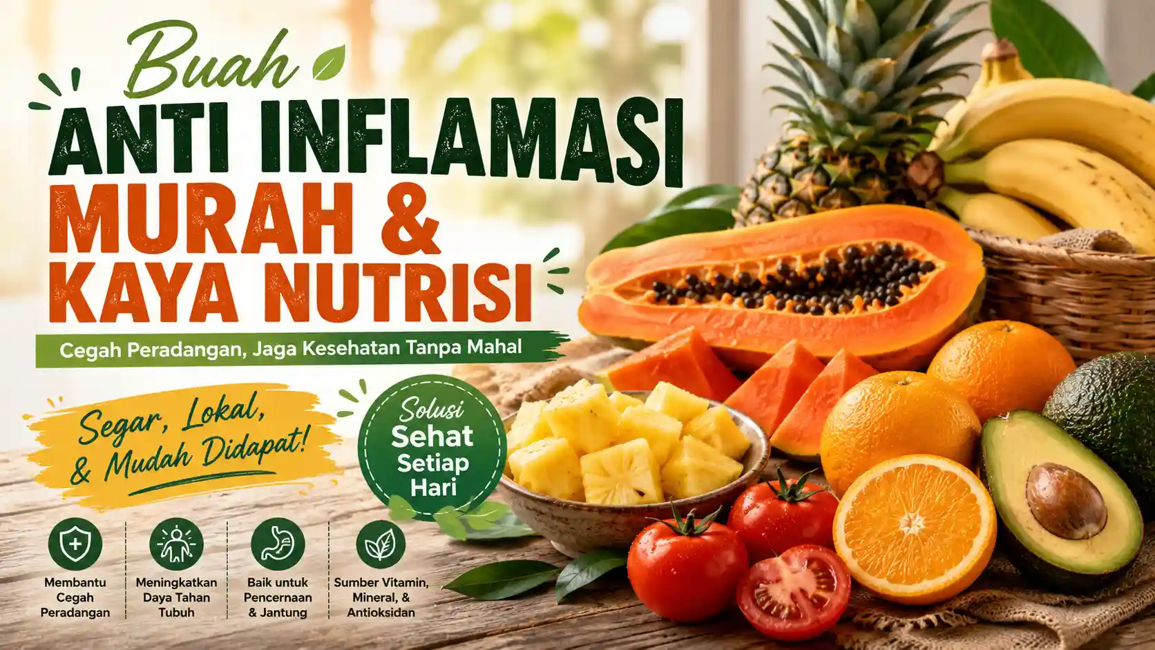 Buah anti inflamasi murah